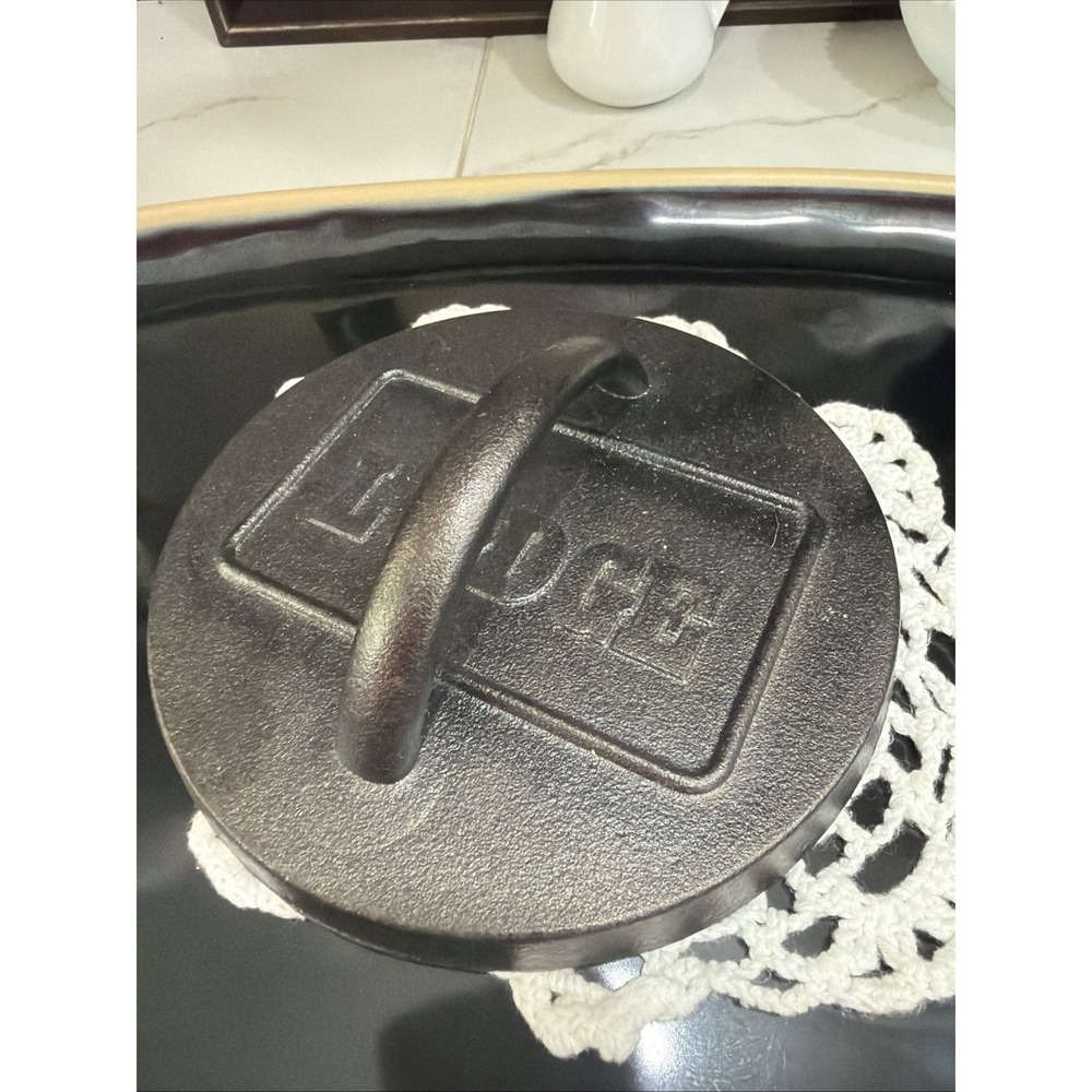 Lodge Cast Iron Burger Press
